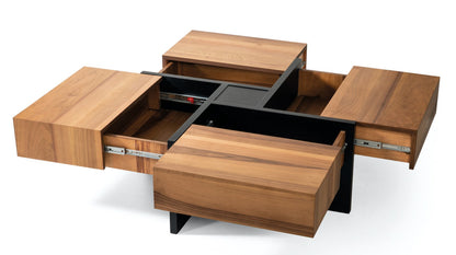 Mesa de Centro Puma Functional - Nogal & Negro